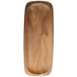 Noritake Kona Wood 15-Inch Rectangular Platter, Natural