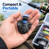 Electronic Fishing Bite Alarm for Rods – Clip-On Sound &