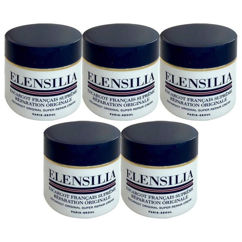 Ellencilla Snail Cream 50g 5pcs / Circle / 엘렌실라 달팽이