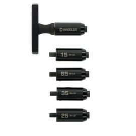 Wheeler F.A.T. Stix with 12 Screwdriver Bits, 5 Torque Limiters, and Storage Case for Firearm Building and Maintenance
