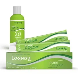 Loquay Tinte Loquay Pure Color Caja Con 2 Tubos 60 Gr C/u