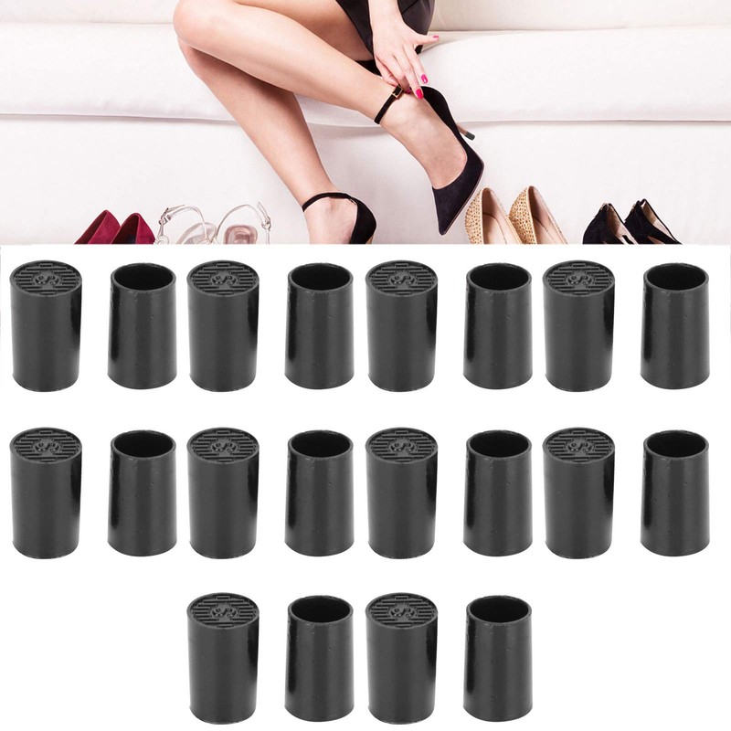 A sixx Heel Quick Tips, Negro con una Capa Adicional