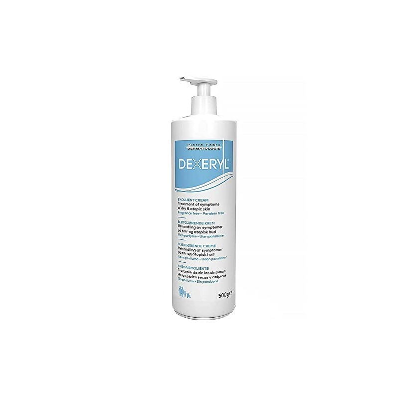 Dexeryl Emollient Dry Skin Cream 500ml Pack of 2
