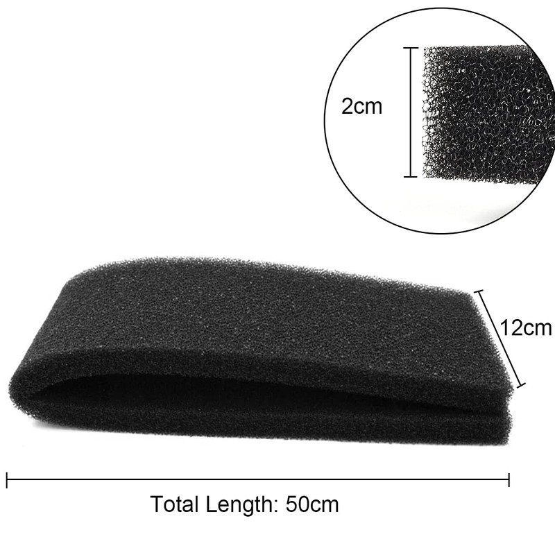 Bilindasly Aquarium Filter Sponge Foam Cut to Fit Biochemical Filter