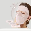LILAXINKO Silk Mask, 3-Dimensional, Double Layered Construction, 100% Silk, No