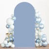 MODFUNS Dusty Blue Arch Backdrop Cover 3.3x6.6ft Spandex Arch Cover