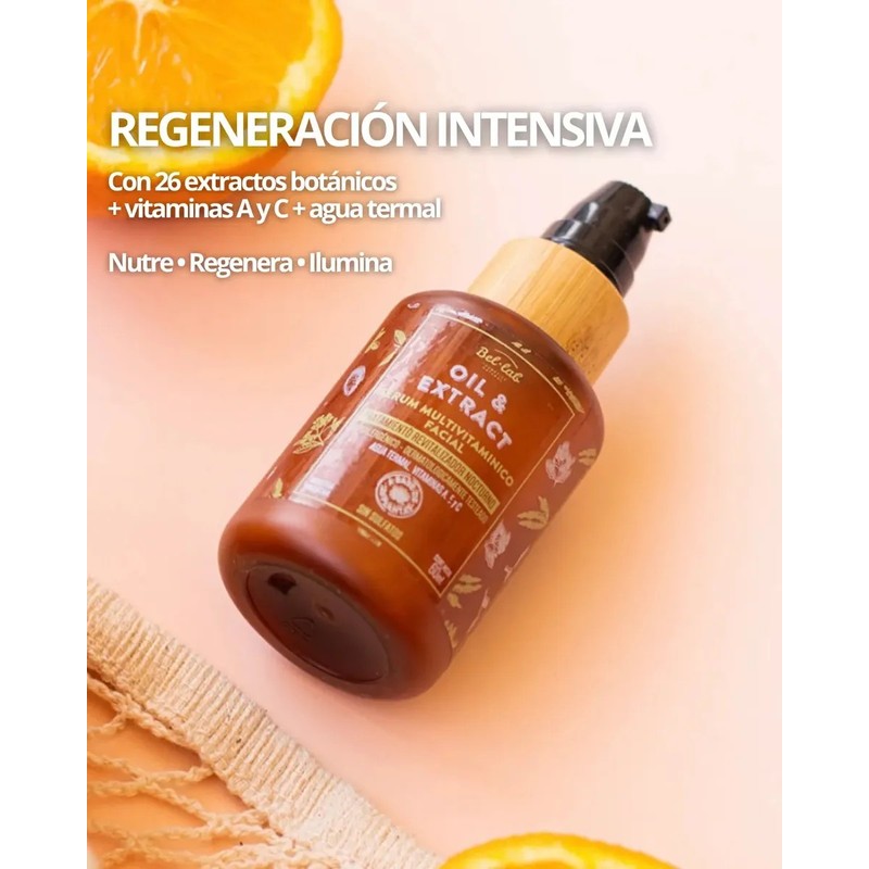 Bel Lab Serum Facial Multivitamínico Vitaminas A C E Hidratante