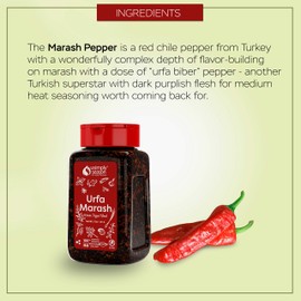 USimplySeason Red Pepper Flakes (Urfa Marash, 5 Ounce)