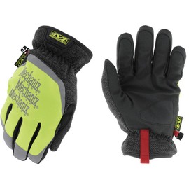 Mechanix ColdWork Hi-Viz FastFit D5-360 Winter Gloves (L, Yellow)