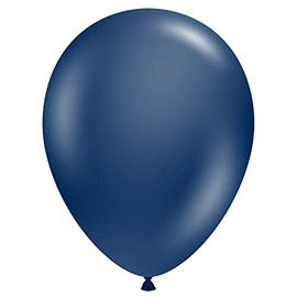 Tuf-Tex 10051 11" Midnight Blue Latex Balloons,