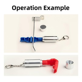 Security Tag Remover,Tag Remover Magnet,Detagger Strong Detacher Magnetic Force,Magnetic Security Tag Remover,Clothes T/ag Re/mover,Magnetic T/ag Re/mover,Effortless Removal for Tags,Portable Detagger