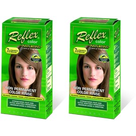 (2 Pack) - Naturtint - Reflex Non Permanent Colour Rinse - 7.0 Hazelnut Blonde | 90ml | 2 PACK BUNDLE