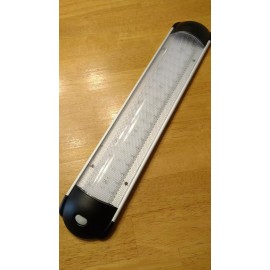 LED (4) Black RV Cargo Race Trailer Interior LED Ceiling Light Fixture 12v 60 leds