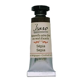 isaro 7ml tube of clear watercolors (sepia)