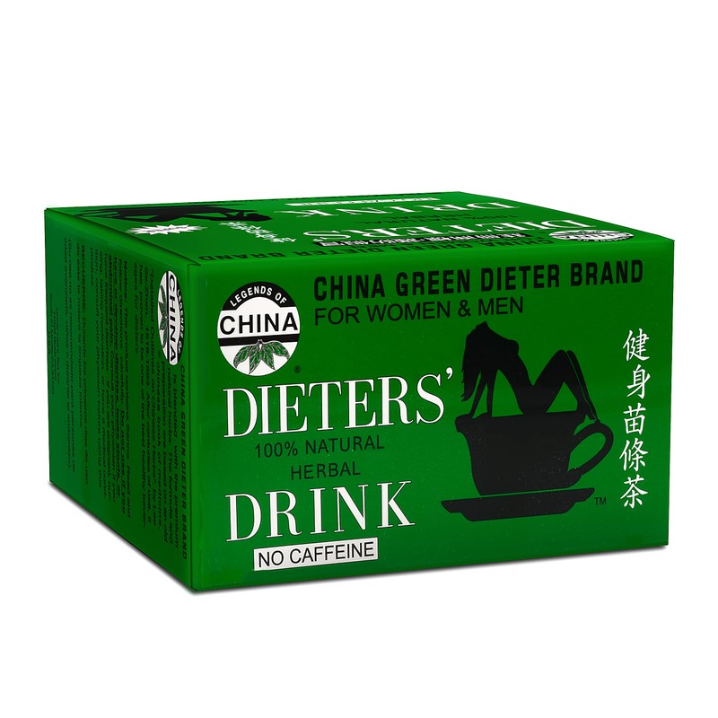 Dieters' 100% Natural Herbal Drink, Caffeine Free by China Green