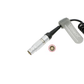 Uonecn ARRI Alexa Mini Camera Power Coiled Cable 8-Pin Female to Dtap