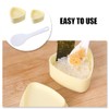 6 Pcs 2 Size Onigiri Rice Ball Maker Molds Non-Stick