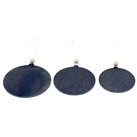 designimdorf Abstract Christmas Tree Baubles Set of 3