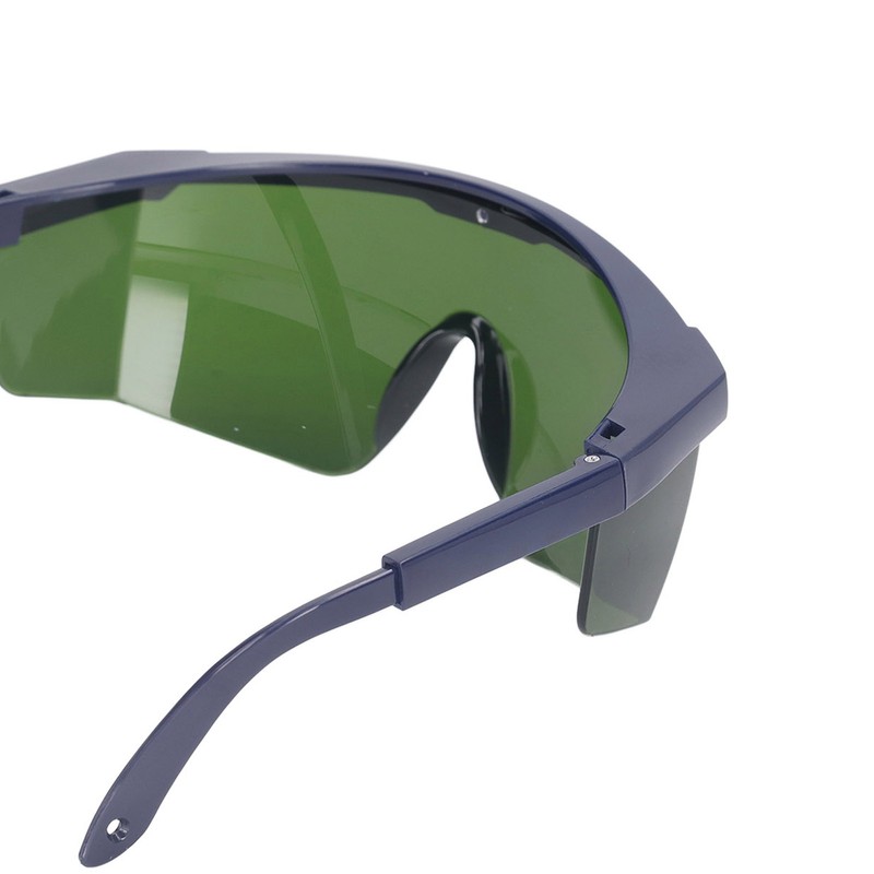 Laser Safe Glasses Optical Fiber Eye Protection Goggles Green Lens