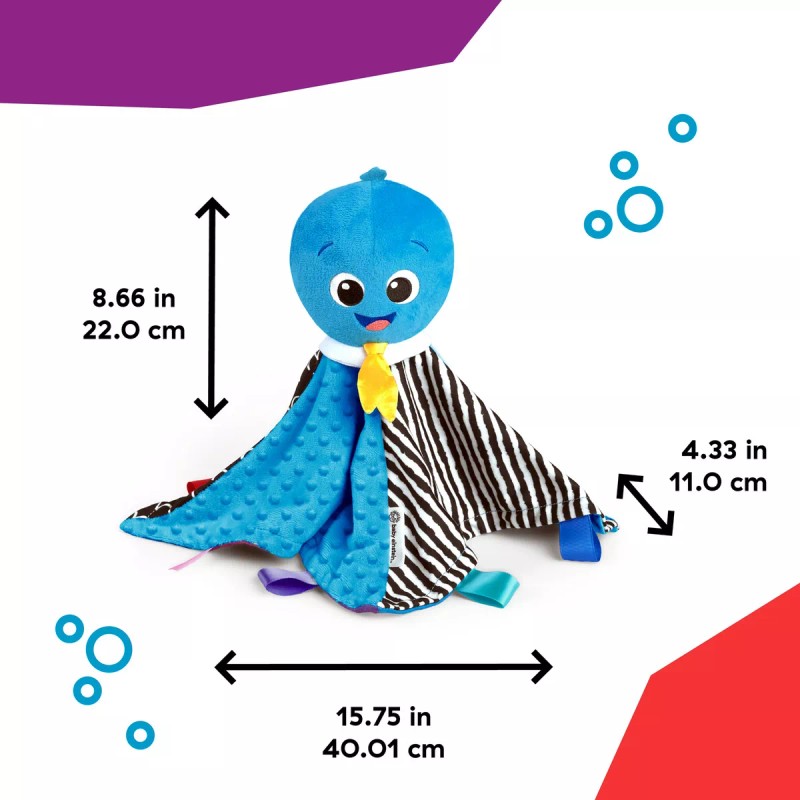 Baby Einstein Mantita Para Abrazar Pulpo Baby Einstein Color Azul