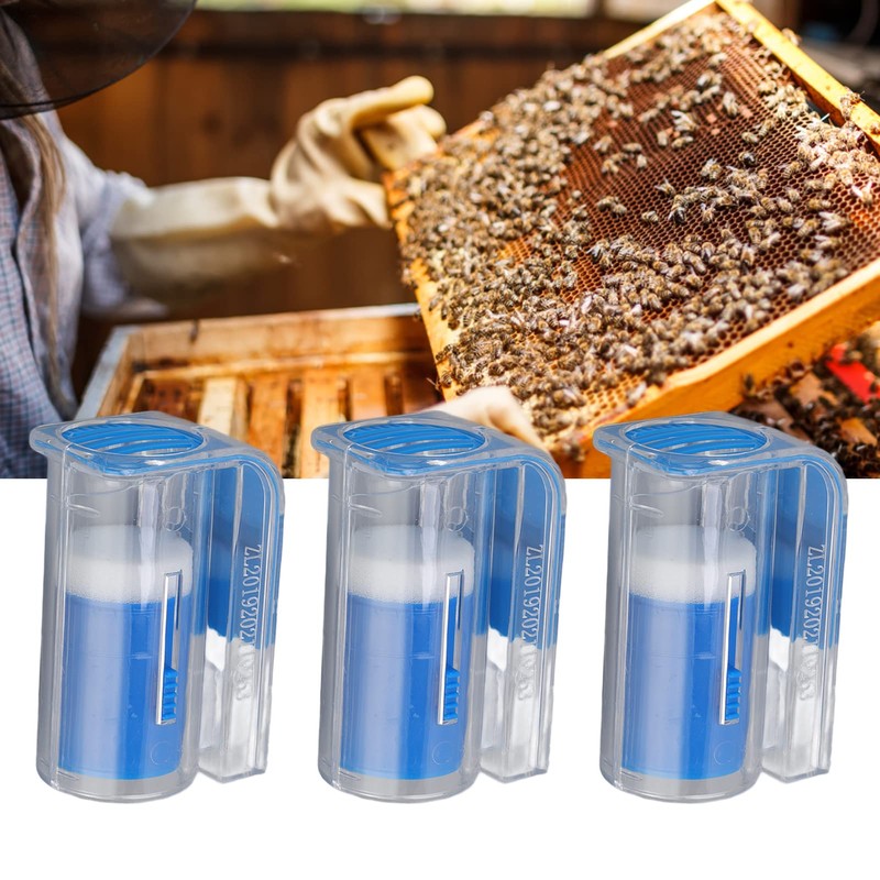 TOPINCN Queen Marking Kit Plastic Queen Bee Marking Cage Catcher