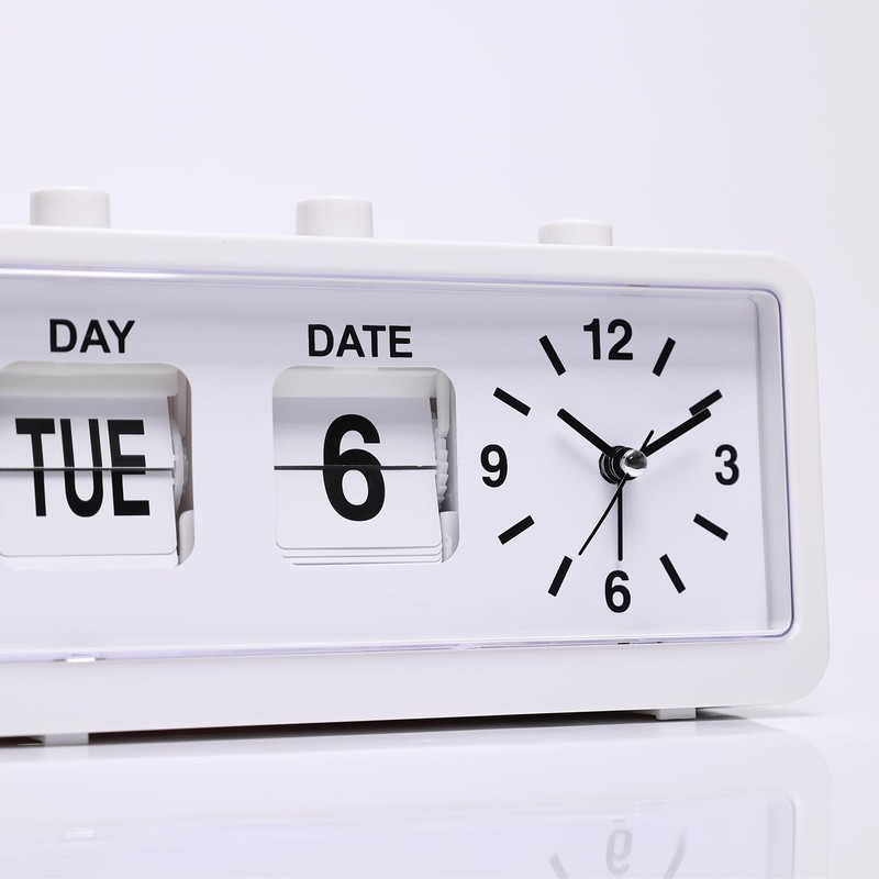 KSYOU Fashionable Office Study Room Children's Desk Alarm Clock, Manual