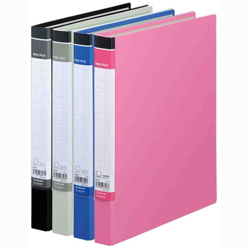 King Jim Ring File BF Series A4 Black 602BF Black