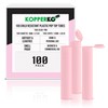 Kopperko 100 Pack 116mm Plastic Pop Top Tube - Child