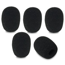 Loveril Pin Microphone Sponge Microphone Windshield Set of 5