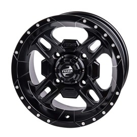 4/110 Tusk Beartooth Wheel 12x7 5.0 + 2.0 Matte Black