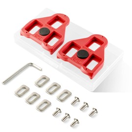 Look Delta Cleat,Calas Ciclismo, para Bicicleta de Carretera y Bicicleta de interior(Flotador de 9 grados), para bicicleta de carretera al aire última intervensión/interior Spin zapatos de ciclismo