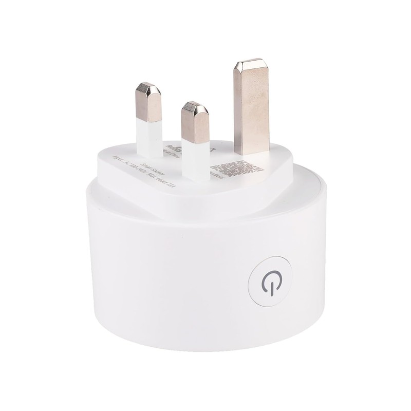 Smart Wi-Fi Plug Socket with Timer, App Remote Control, Works