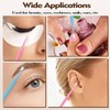 Desechables El Cepillo de Extensión de Pestañas para Maquillaje Limpieza