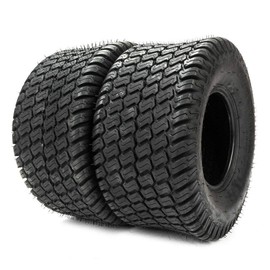 Parts-Diyer 18x9.50-8 Lawn Mower Tires 18x9.5x8 Garden Tractor Turf Golf Cart Tires Tubeless 4Ply Set of 2
