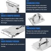 Litensh 4 Inch Stainless Steel Door Locks Hasp Latch with