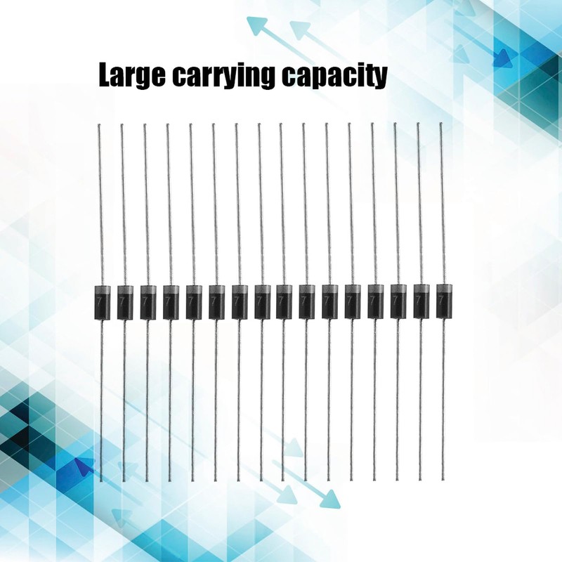 Garosa Rectifier Diode 100pcs 1N4007 1000V 1A Electronic Silicon Diodes