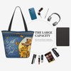 Sunflower And Butterfly Print Tote Bag，Christian Gift Bible Tote Bag