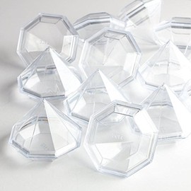 Factory Direct Craft Clear Acrylic Diamond Bath Bomb Molds | 12 Holders