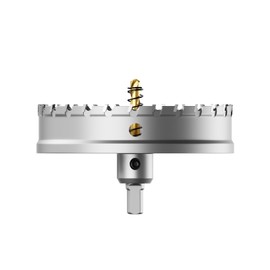 GSTK Upgraded Heavy Duty Carbide Hole Saw 145mm|5-11/16",Metal Steel Hole Saw Drill Bit,TCT Hole Cutter-Alloy Hardness Upgraded, Life Upgraded, Ideal for Stainless Steel, mild Steel, Iron, Copper,etc