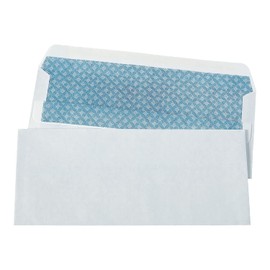 Staples 511289 Self-Sealing Security-Tint #10 Envelopes 4-1/8-Inch X 9-1/2-Inch Wht 500/Bx
