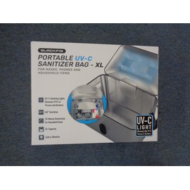 BlackFin Portable UV-C Sanitizer Bag - XL - Brand New in Box