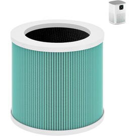 Honeyuan - Purificadores de aire para recámara, H13 HEPA purificador de aire para el hogar, habitación grande, 600 pies cuadrados, purificadores de