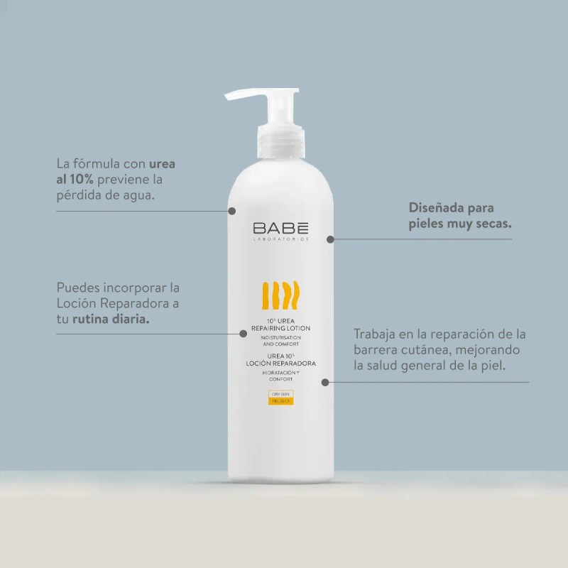Babe Urea 10% Loción Reparadora 500 Ml
