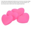PATIKIL Tennis Vibration Dampener, 4 Pack Heart-Shaped Silicone Shock Absorber