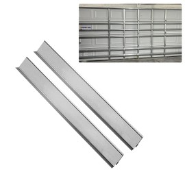 LAJIAOZ Garage Door Strut Connector-Heavy Duty Garage Door Support Reinforcement Strut Kit Garage Door Openers Replacement Parts for Garage Door (Garage Door Strut Connector 2FT*2Pcs)