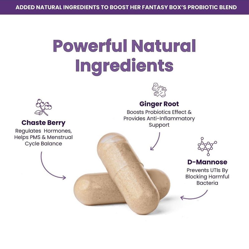 Her Fantasy Box | Vaginal Probiotics for Women – Prebiotics