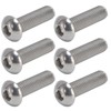 30Pcs Hex Socket Button Head Screw A2 Stainless Steel M10x1.5
