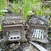 Camping Stove 304 Stainless Steel Folding Backpacking Burning Stove Portable