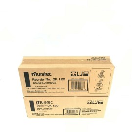 Muratec Genuine Muratec DK-120 Black Drum Unit (LOT OF 2)