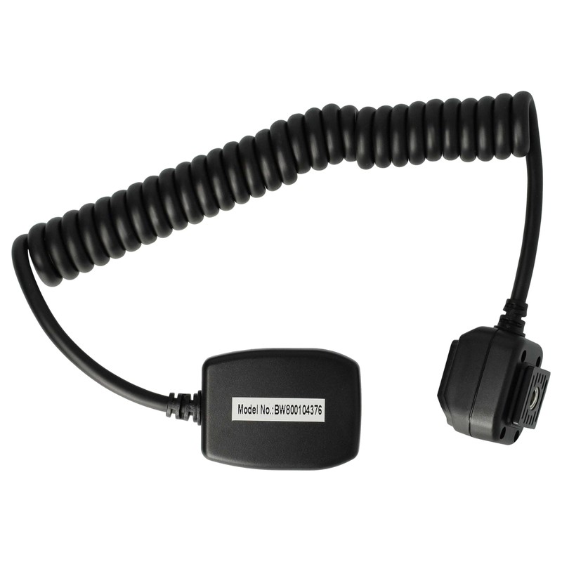 vhbw TTL Flash Cable Compatible with Canon EOS 1100D, 1000D,